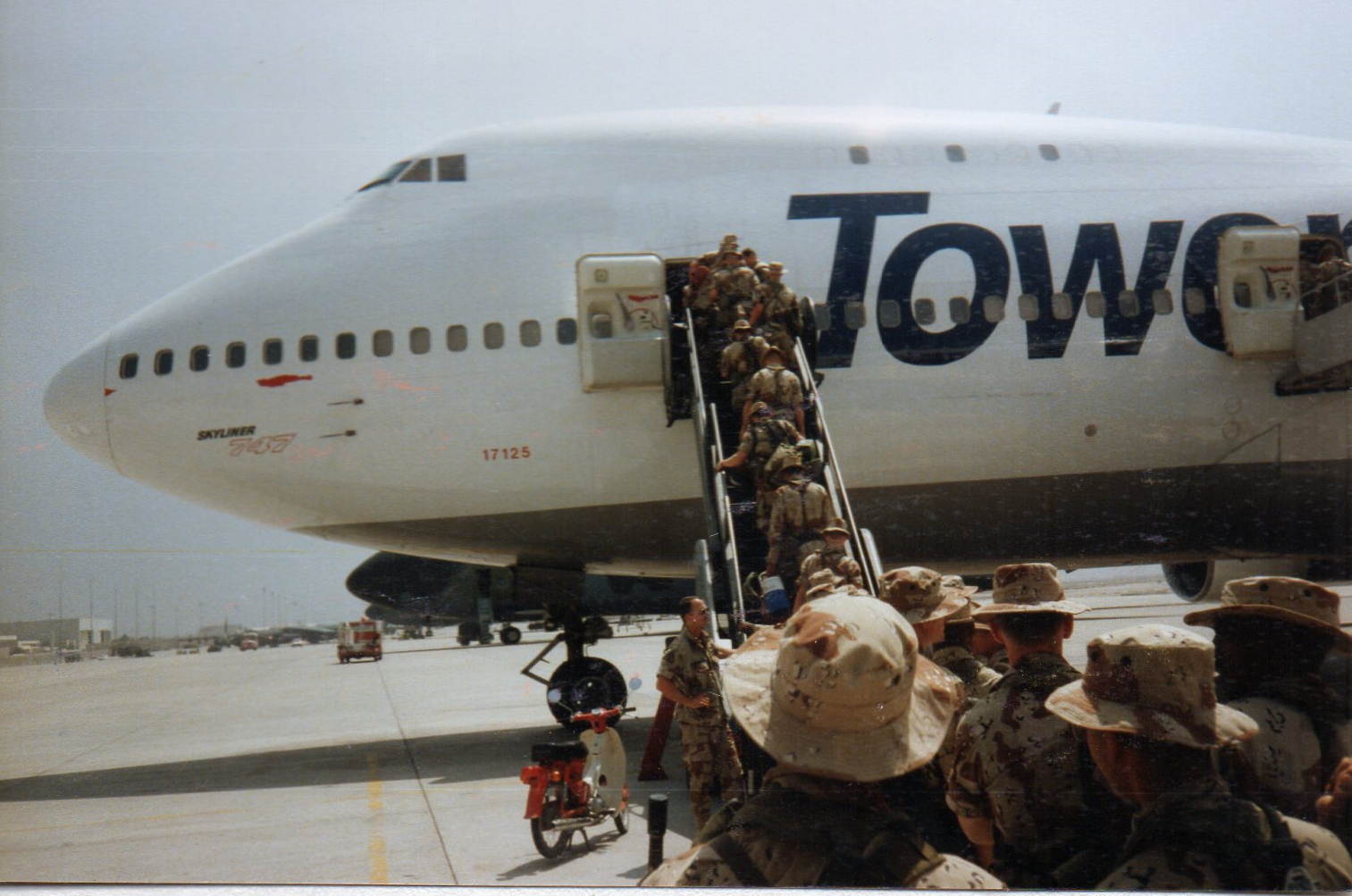 Boarding the freedom bird
Pictures of Gulf War
1st armored division
Military Police
501st MP CO